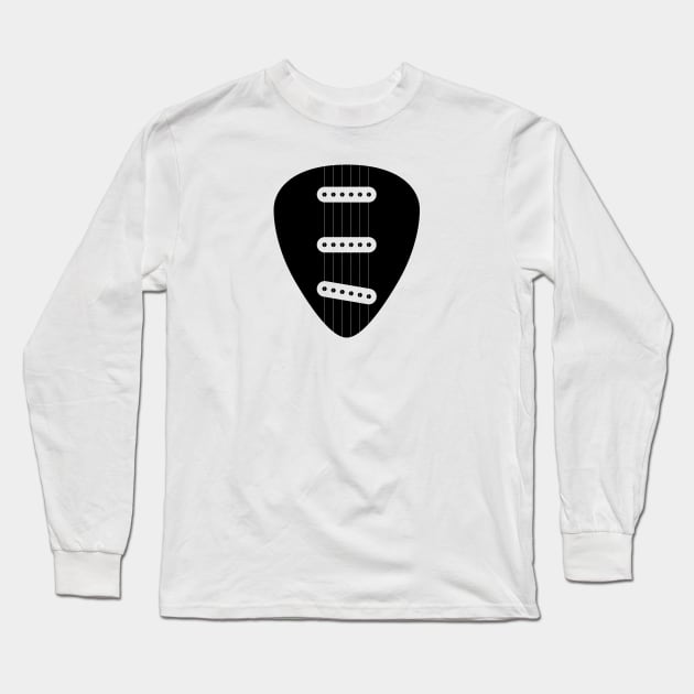 Guitar Pick Pickups Long Sleeve T-Shirt by Koyaanisqatsian